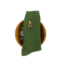 Load image into Gallery viewer, eTya 1 Pair 2019 Korean Kawaii Fruit  Embroidery Cute Sock For Women Lady Girl Cotton Winter Autumn Short Socks Sox