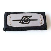 Load image into Gallery viewer, Anime Naruto Kakashi Sasuke Hidden Leaf Village Headband Konoha Cosplay Armband Headwear